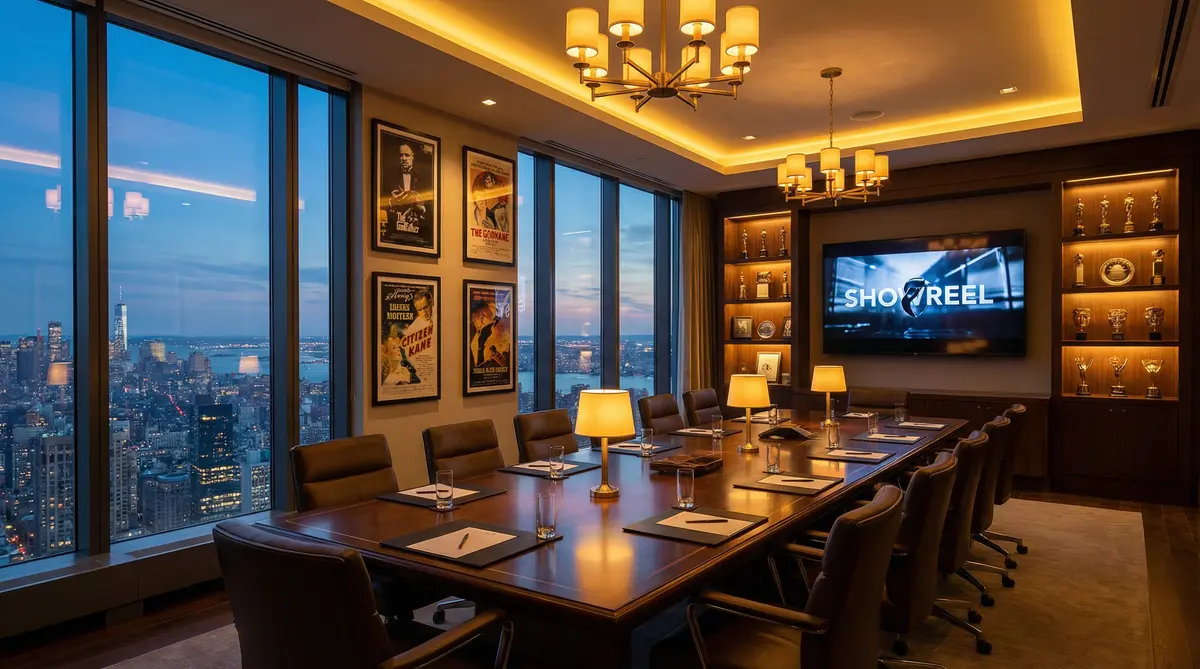 四虎 投资合作会议室