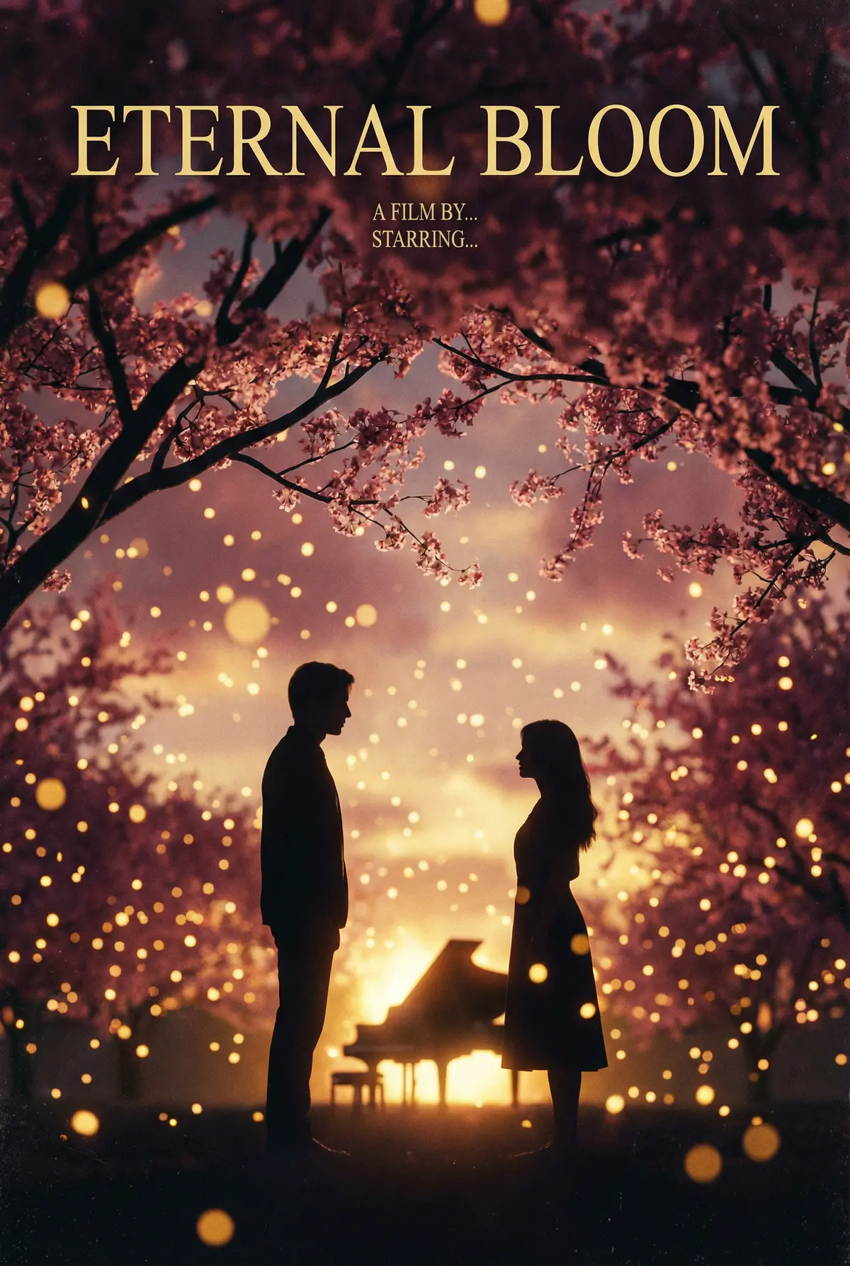 四虎 出品浪漫爱情片《永恒旋律》电影海报